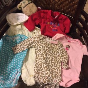 Lot of 5 Onsies